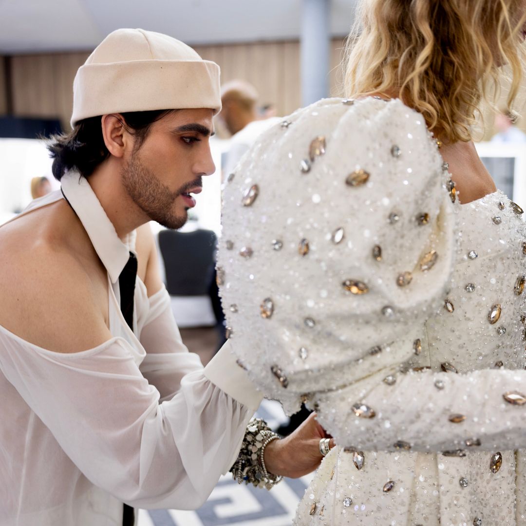 Jesús de la Garsa presentó su colección en Cannes.