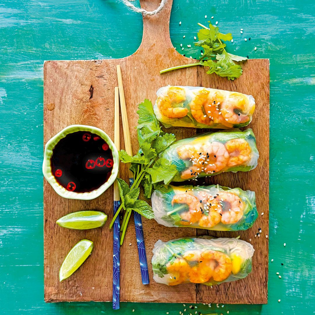 De Asia a México: tres recetas con mucho 'rollo'