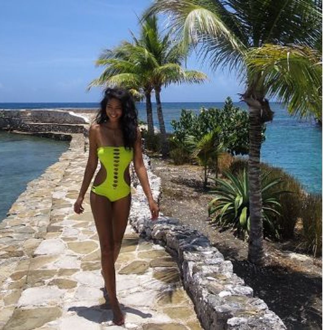 A la playa... ¡como una modelo!