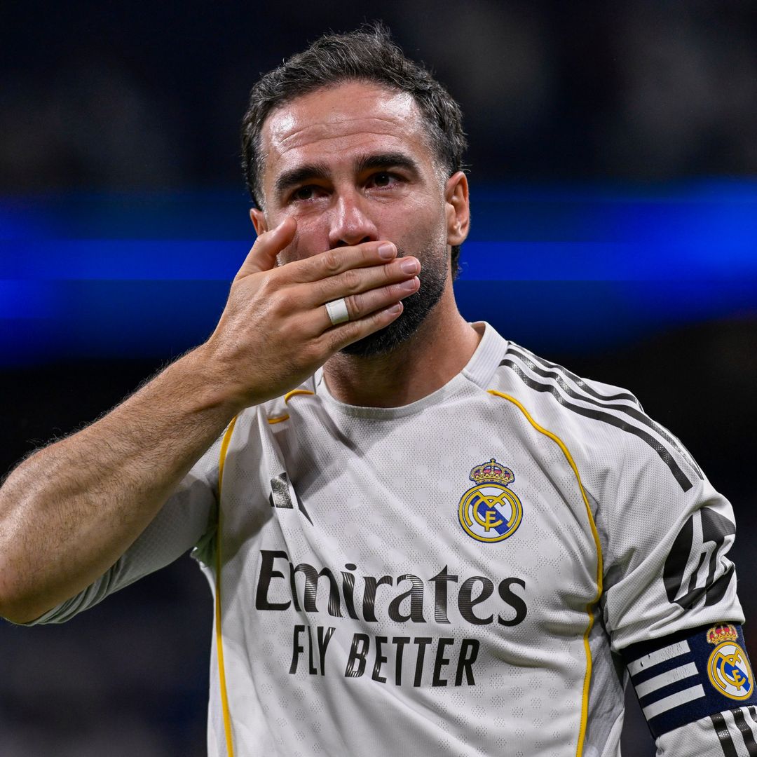 Dani Carvajal se despide del Real Madrid entre lágrimas… y con dos invitados 'pequeñitos' que nadie esperaba