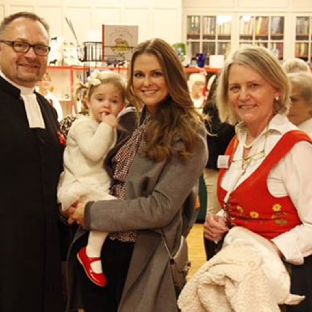 La princesa Magdalena de Suecia prepara la Navidad con su hija en Londres