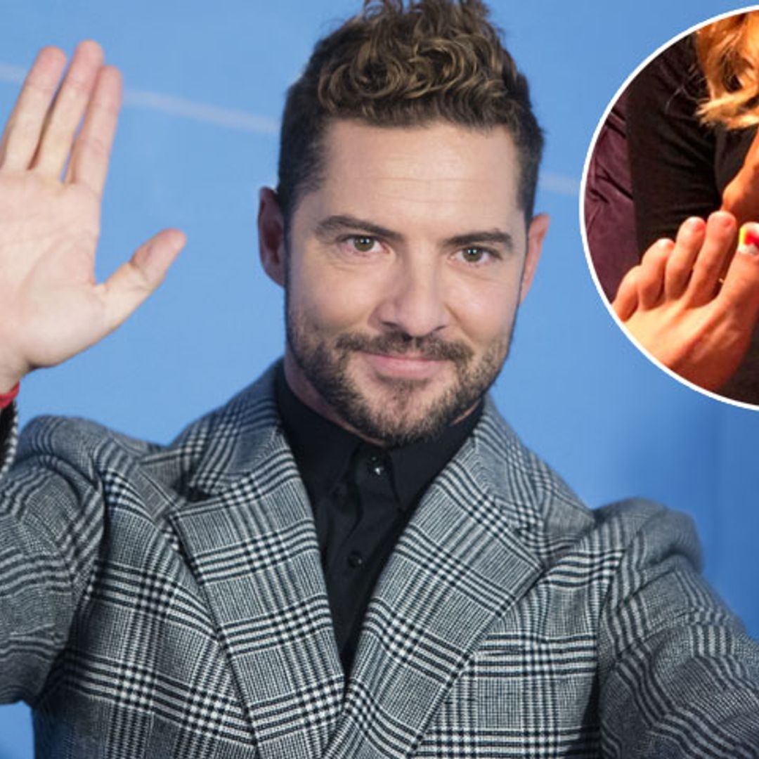 David Bisbal se convierte en el 'conejillo de Indias' de los experimentos 'fashion' de su hija