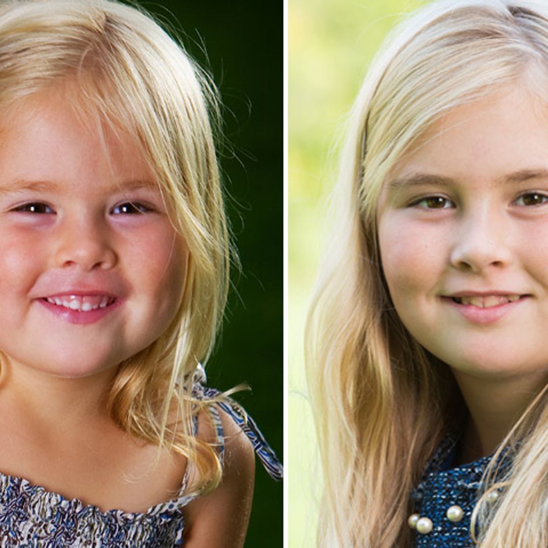Repasamos el gran cambio que ha dado Amalia de Holanda en su 14 cumpleaños