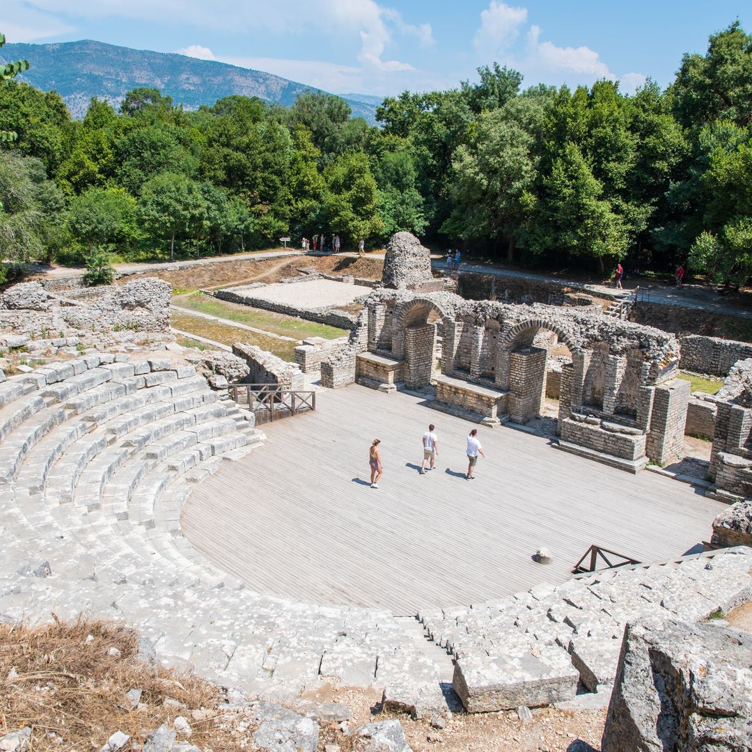 Teatro romano de Butrinto, Patrimonio de la Humanidad, Albania