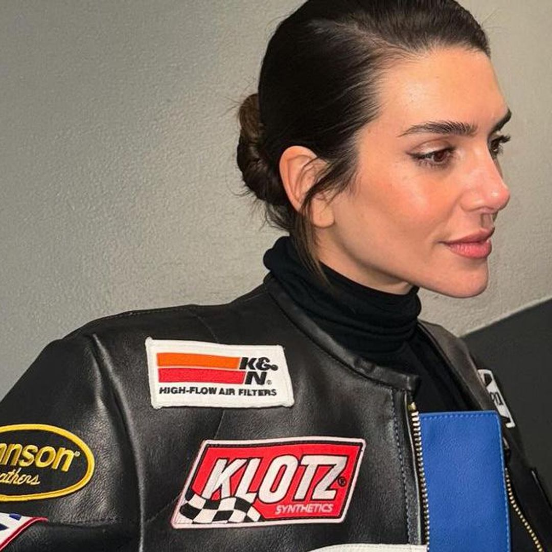 Valentina Ferrer tiene una de las chamarras de cuero imperdibles de esta temporada