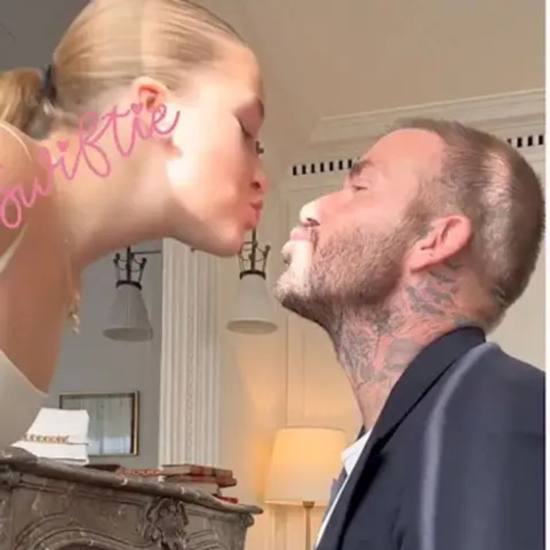 David Beckham presume el tierno gesto de su hija Harper durante su escapada al mar