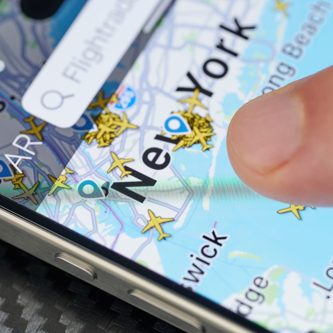 Aplicación de móvil para conocer el tráfico aéreo