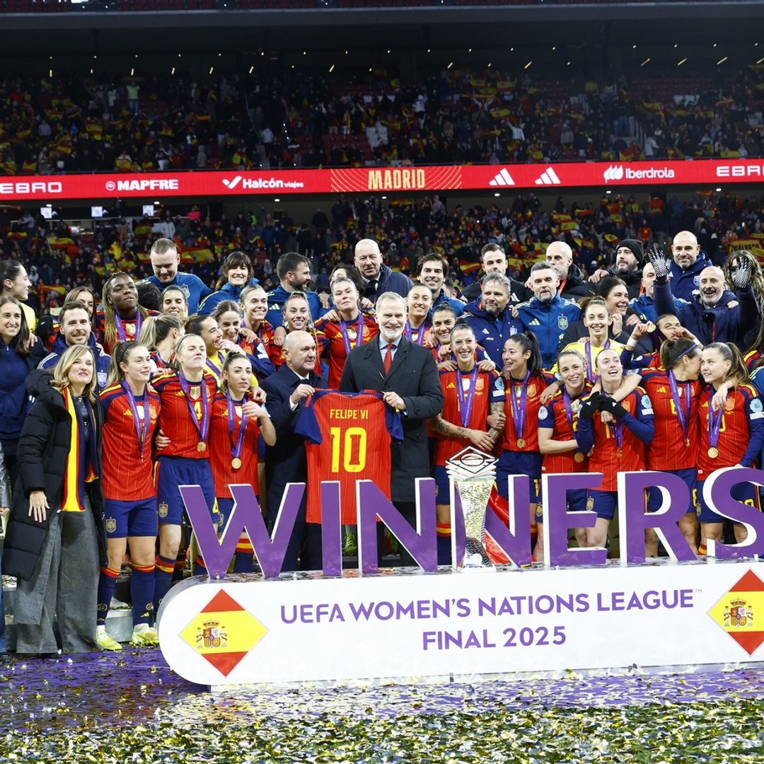 El rey Felipe vibra con la victoria de La Roja en la Nations League femenina: "Llevan mucho tiempo en la cúspide y mostrando galones"
