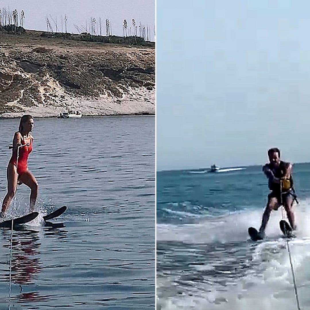 Enrique Ponce y Ana Soria sacan a relucir su lado más aventurero en alta mar