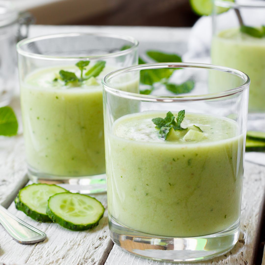 LA RECETA FRESQUITA DEL DÍA. Cómo preparar una sopa fría de pepino y yogur: ligera, fresca y lista en solo 5 minutos