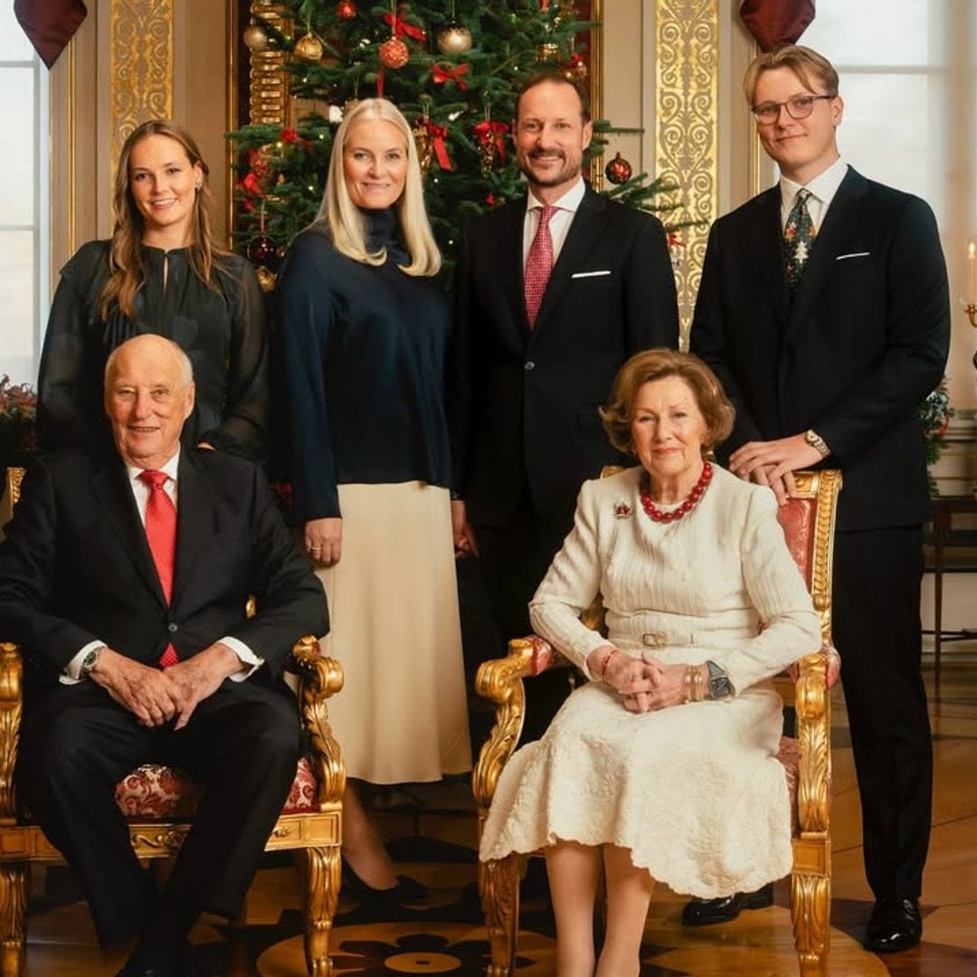 La Casa Real noruega publica su felicitación navideña en medio de la alarma por la salud de Mette‑Marit