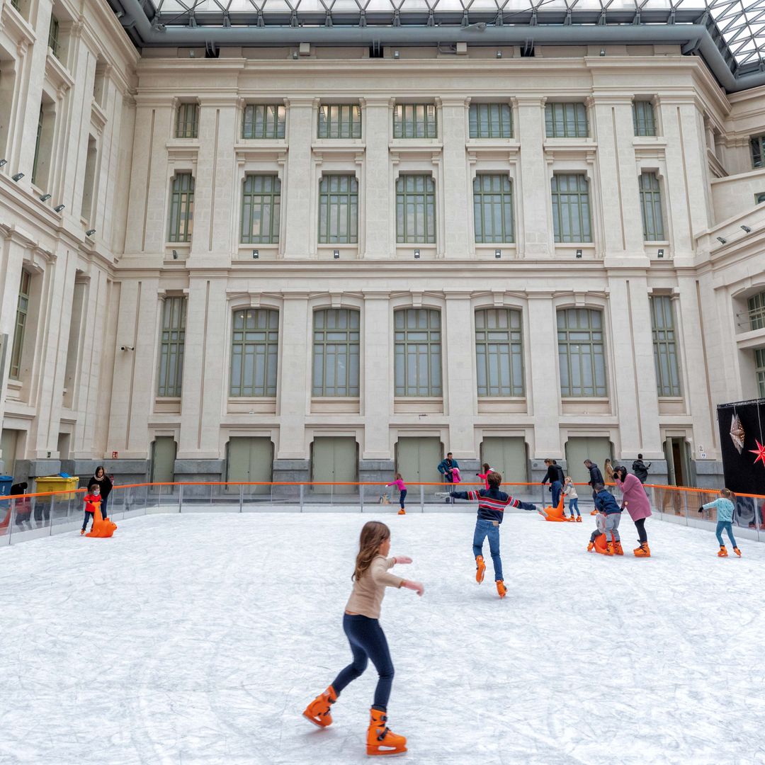 Pista de hielo de Galería de Cristal de Cibeles