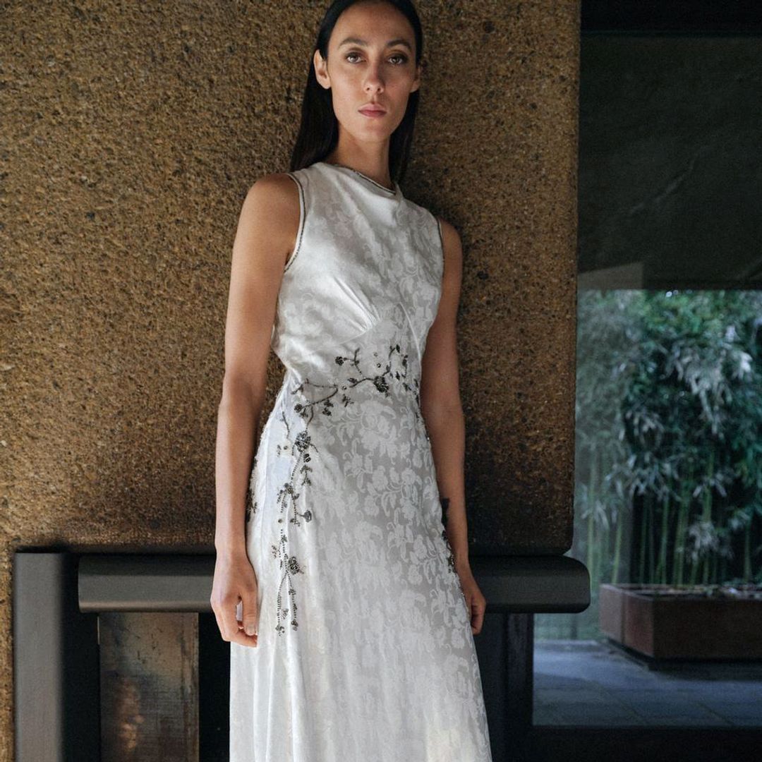 Si me casara mañana, lo haría con este vestido de novia con bordados de Zara