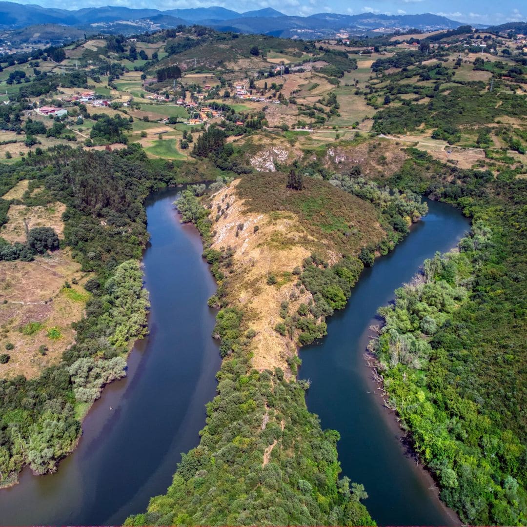 Meandros del Nora, Oviedo, Asturias