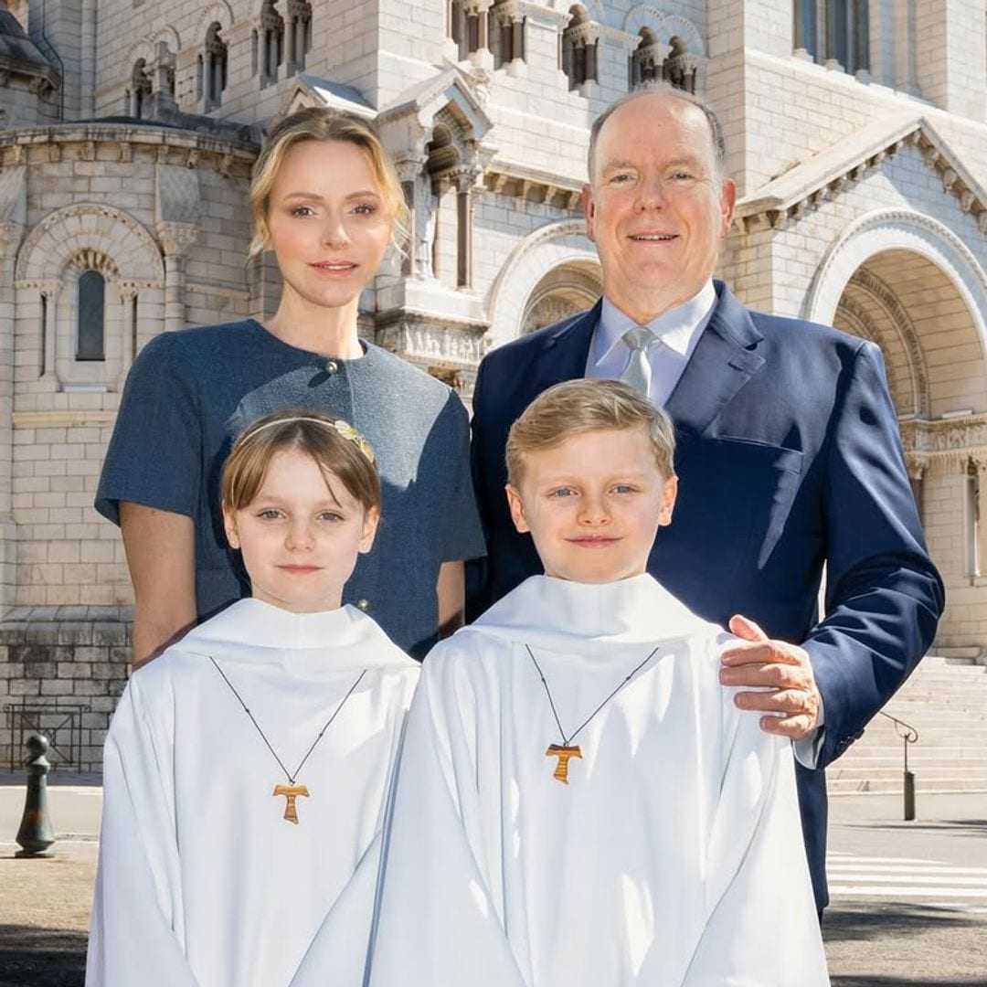 El gran día de Jacques y Gabriella de Mónaco: las imágenes de su primera comunión