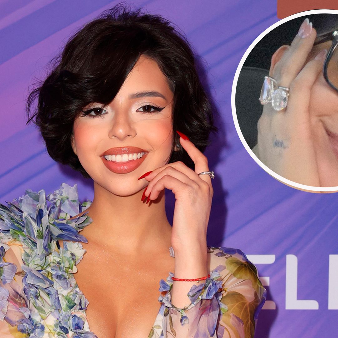 Diamantes de aniversario: Ángela Aguilar presume sus espectaculares anillos que le regaló Christian Nodal