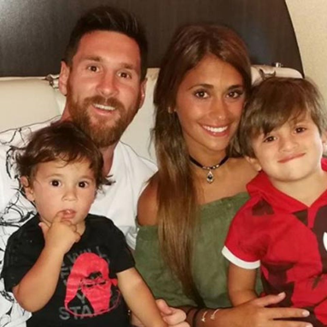 ¡Para comérselos! Messi y Antonela ponen fin a su luna de miel con sus  hijos