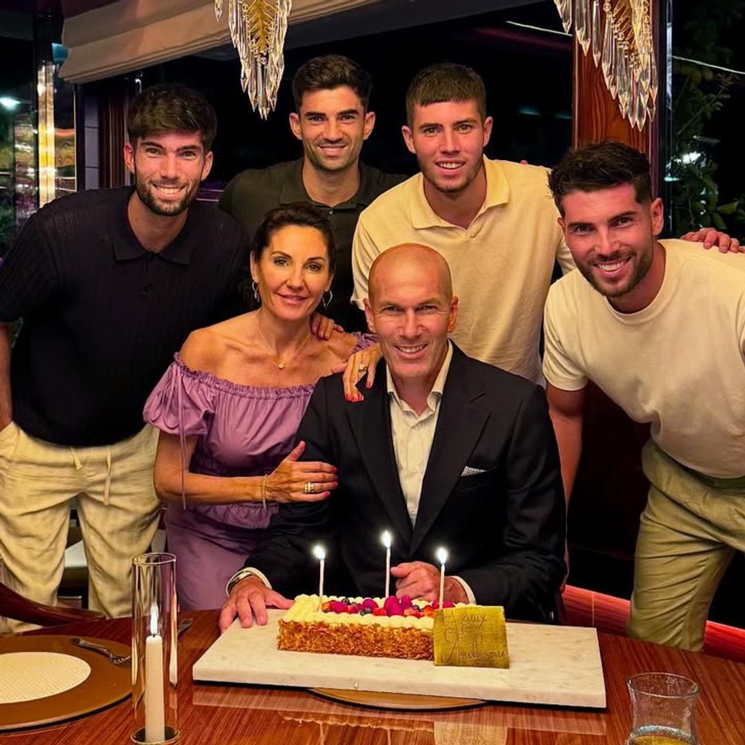 Zinedine Zidane y su familia, entre nervios y emoción en el último triunfo de Luca, heredero del legado futbolístico