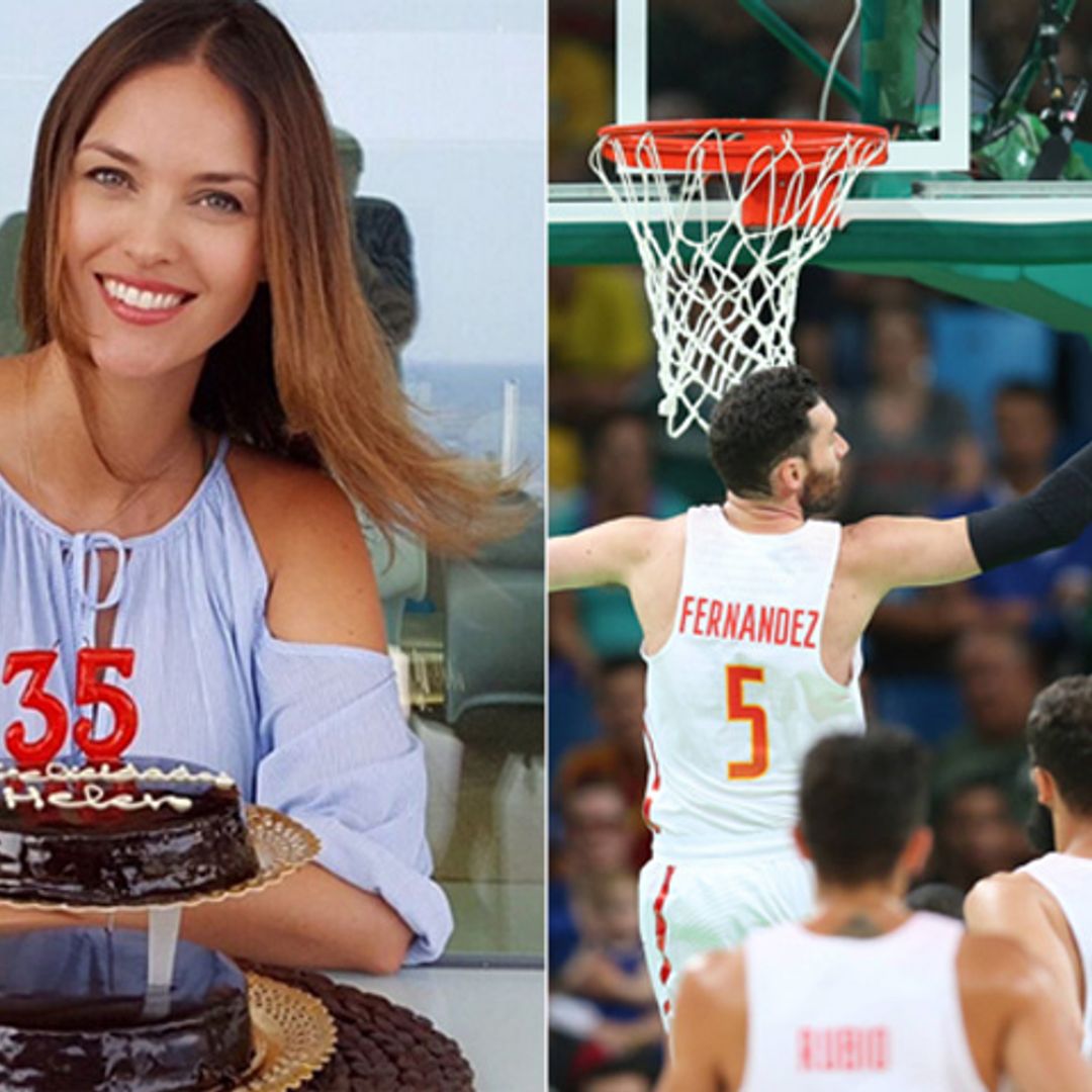 Helen Lindes recibe desde Río de Janeiro el mejor regalo de cumpleaños que podía imaginar
