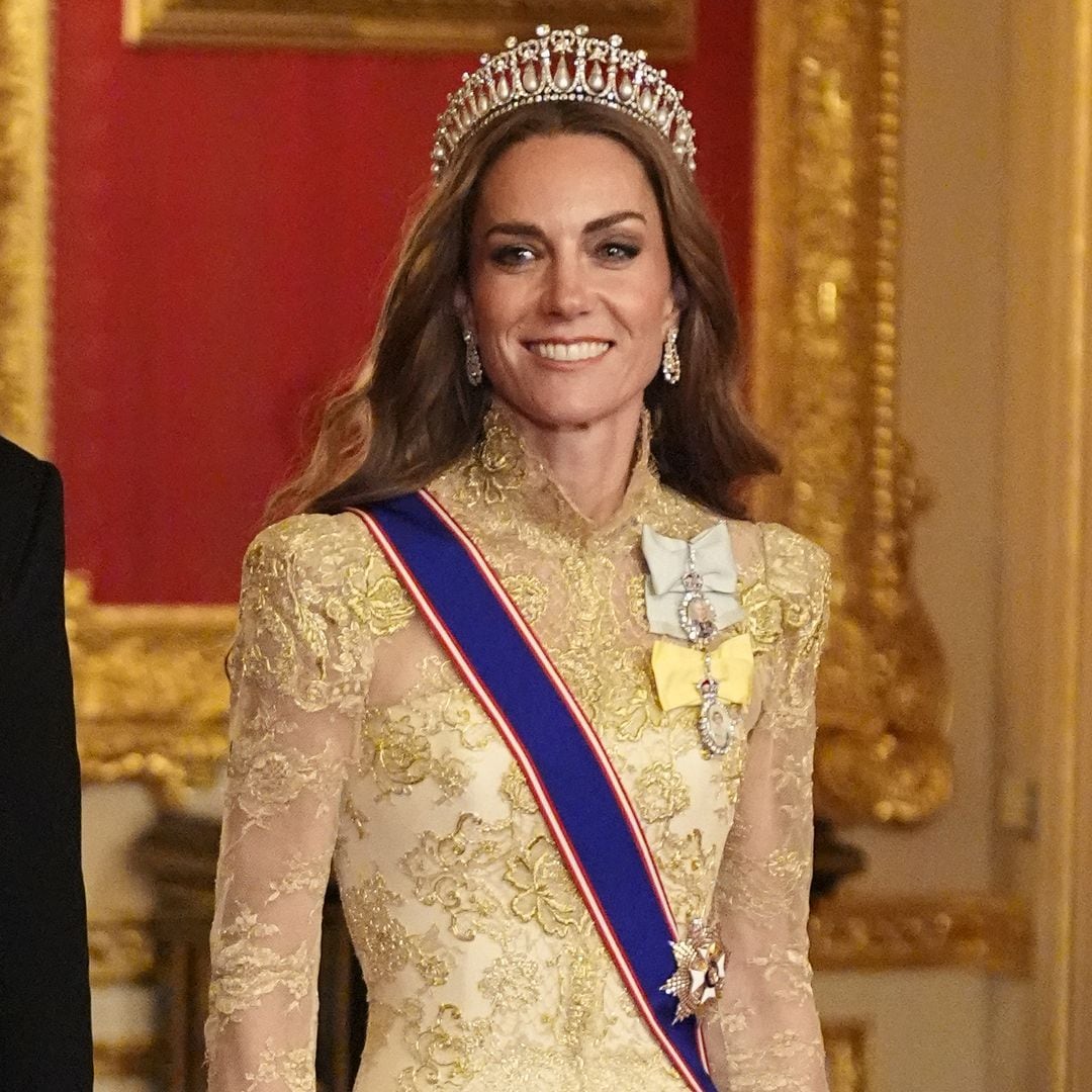 El segundo homenaje de Kate Middleton a la reina Isabel II que pasó desapercibido en la cena de gala con los Trump en Windsor