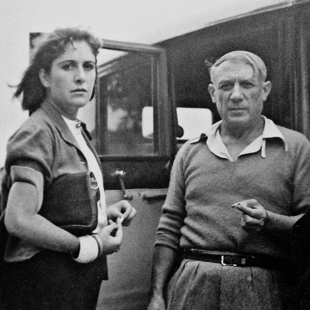 Dora Maar and Pablo Picasso 