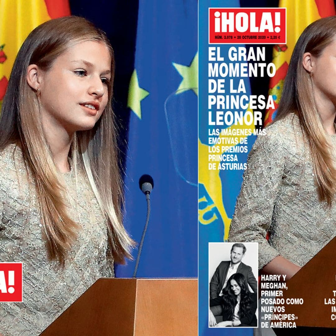 En ¡HOLA!, el gran momento de la princesa Leonor