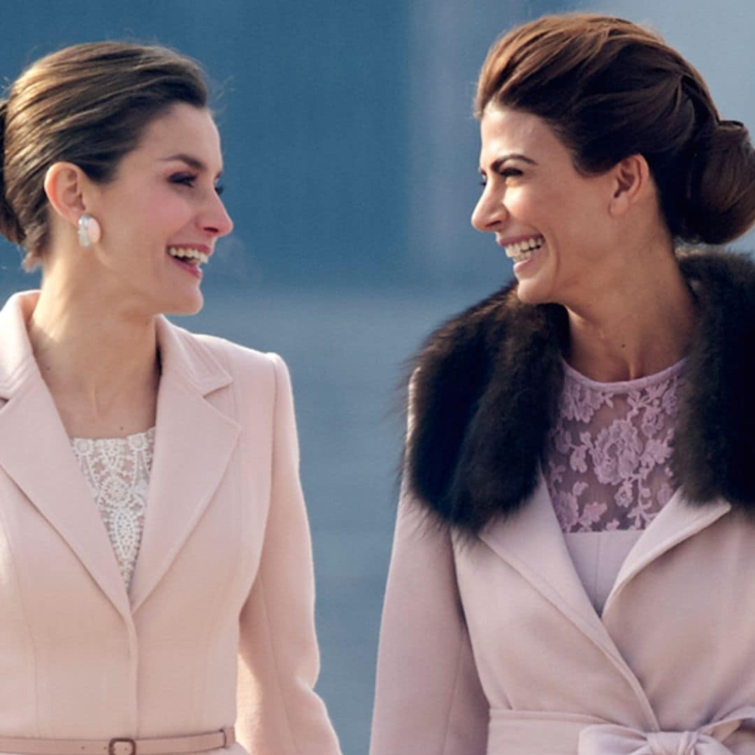 Duelo de estilo: la reina Letizia se encuentra con Juliana Awada en Argentina