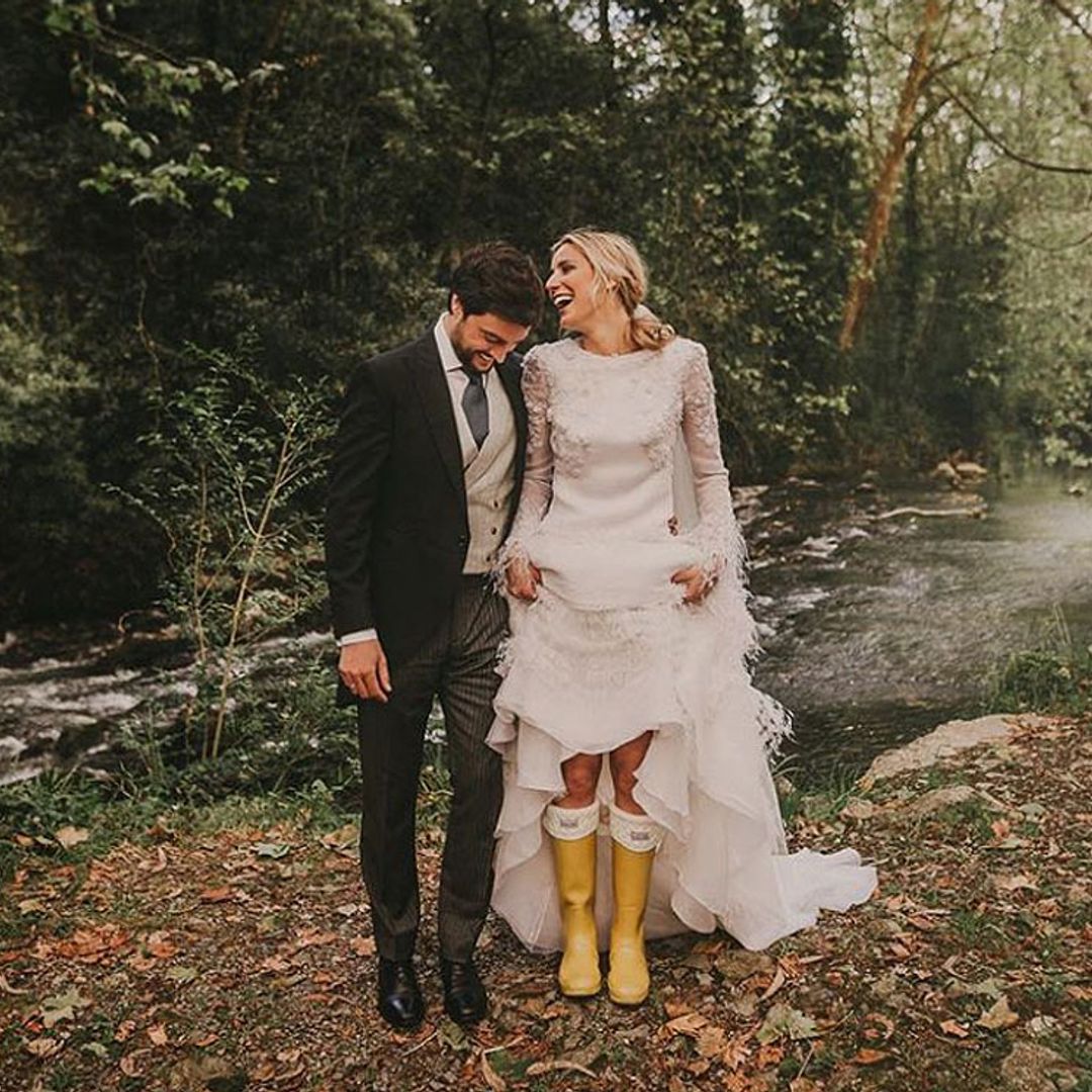 El bonito mensaje que Lucía Villalón le ha dedicado a su hermana tras su boda