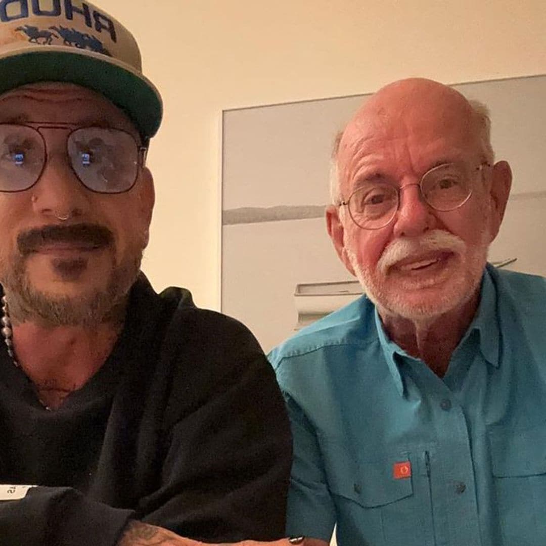 AJ. McLean, de los Bakstreet Boys, se reencuentra con su padre después de cuarenta y dos años