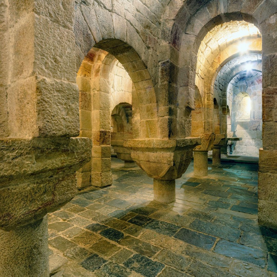 Cripta del Monasterio de San Salvador de Leyre, Navarra