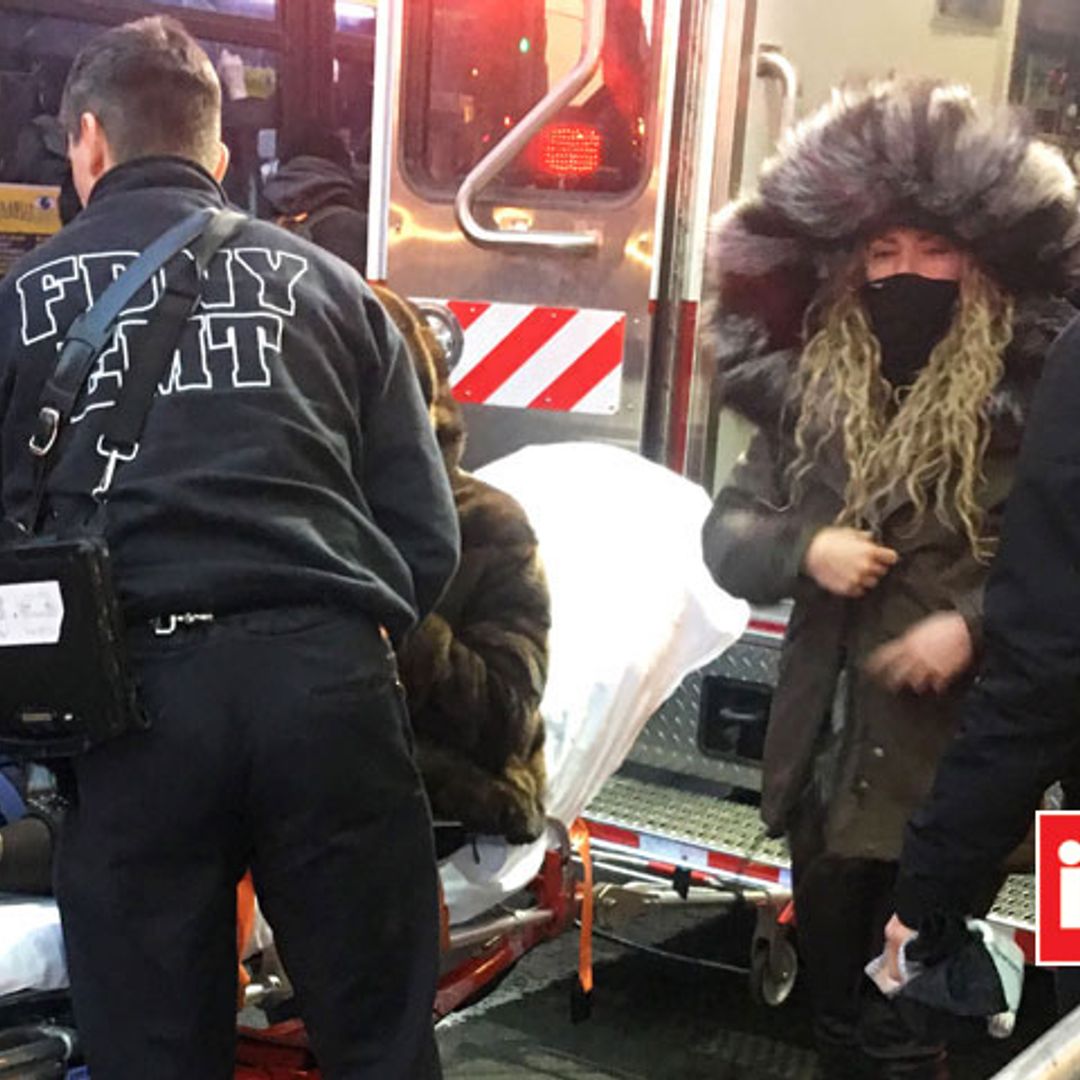 EXCLUSIVA: La angustia de Shakira mientras la madre de Piqué era trasladada en ambulancia tras sufrir un percance en Nueva York