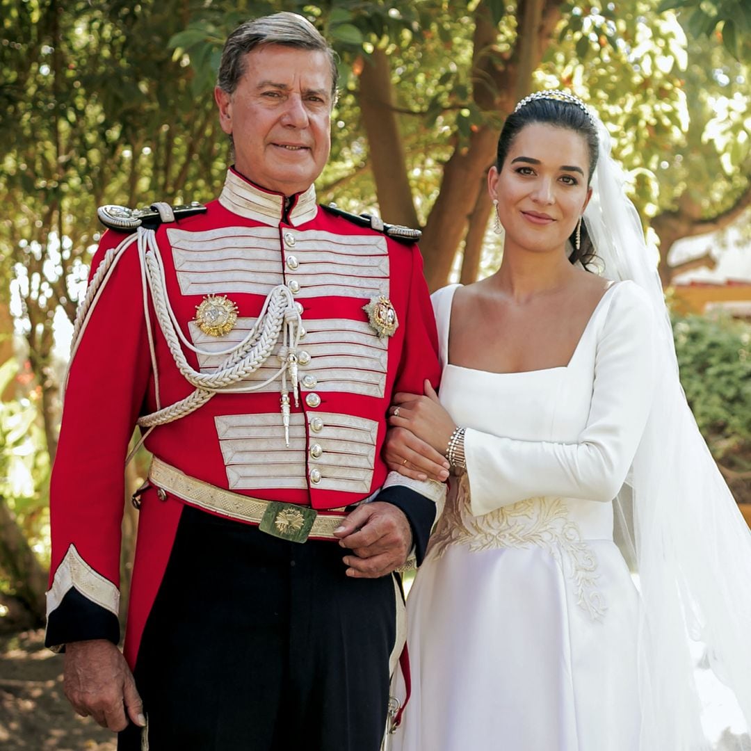 Primeras palabras de Bárbara Mirjan tras su boda con Cayetano Martínez de Irujo: "Cayetana estuvo presente"