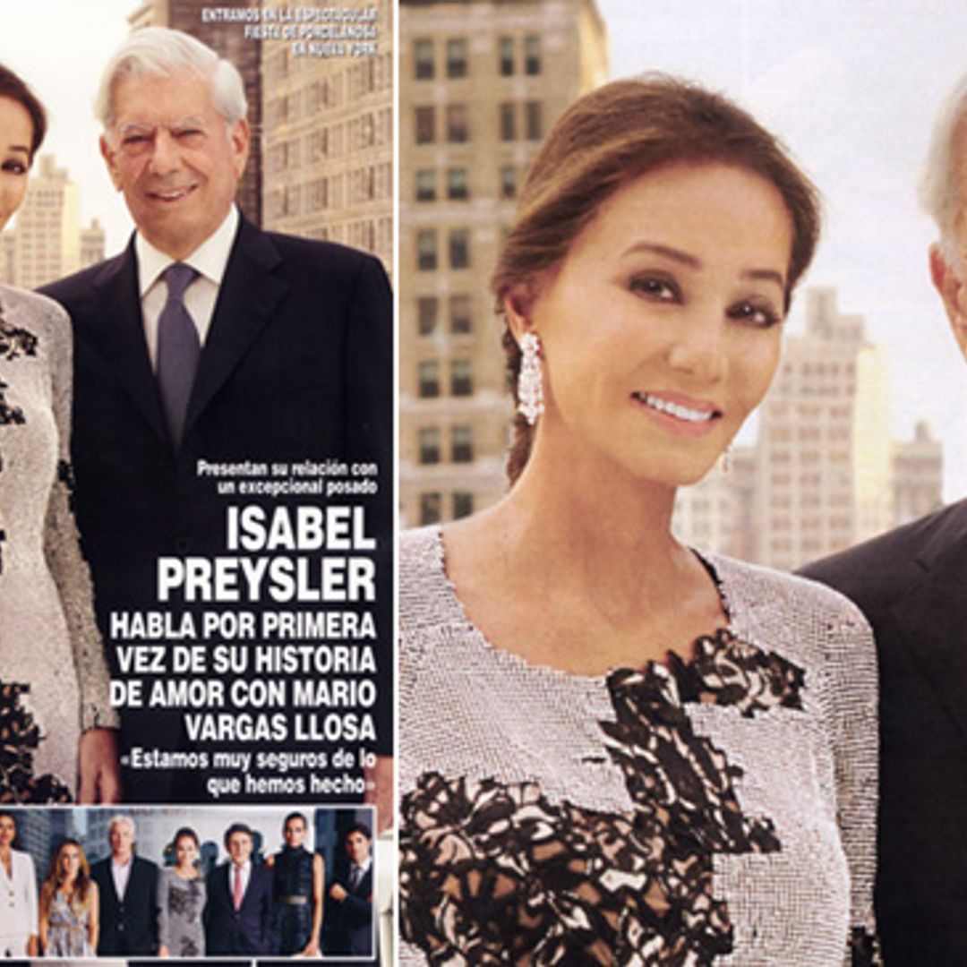 En ¡HOLA!, Isabel Preysler habla por primera vez de su historia de amor con Mario Vargas Llosa