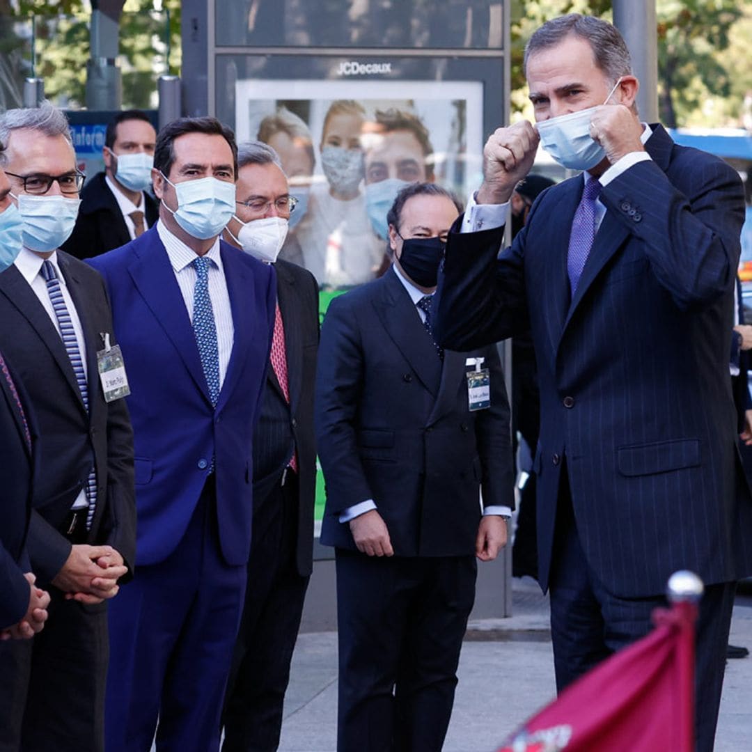 Felipe VI: 'No podemos caer en el pesimismo'