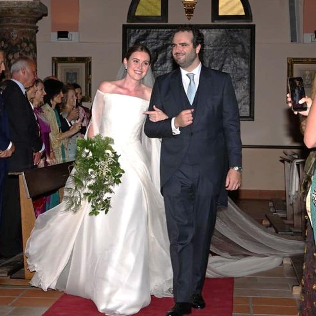 Felipe VI asiste a la boda de la hija mayor de Jaime Alfonsín, exjefe de la Casa del Rey