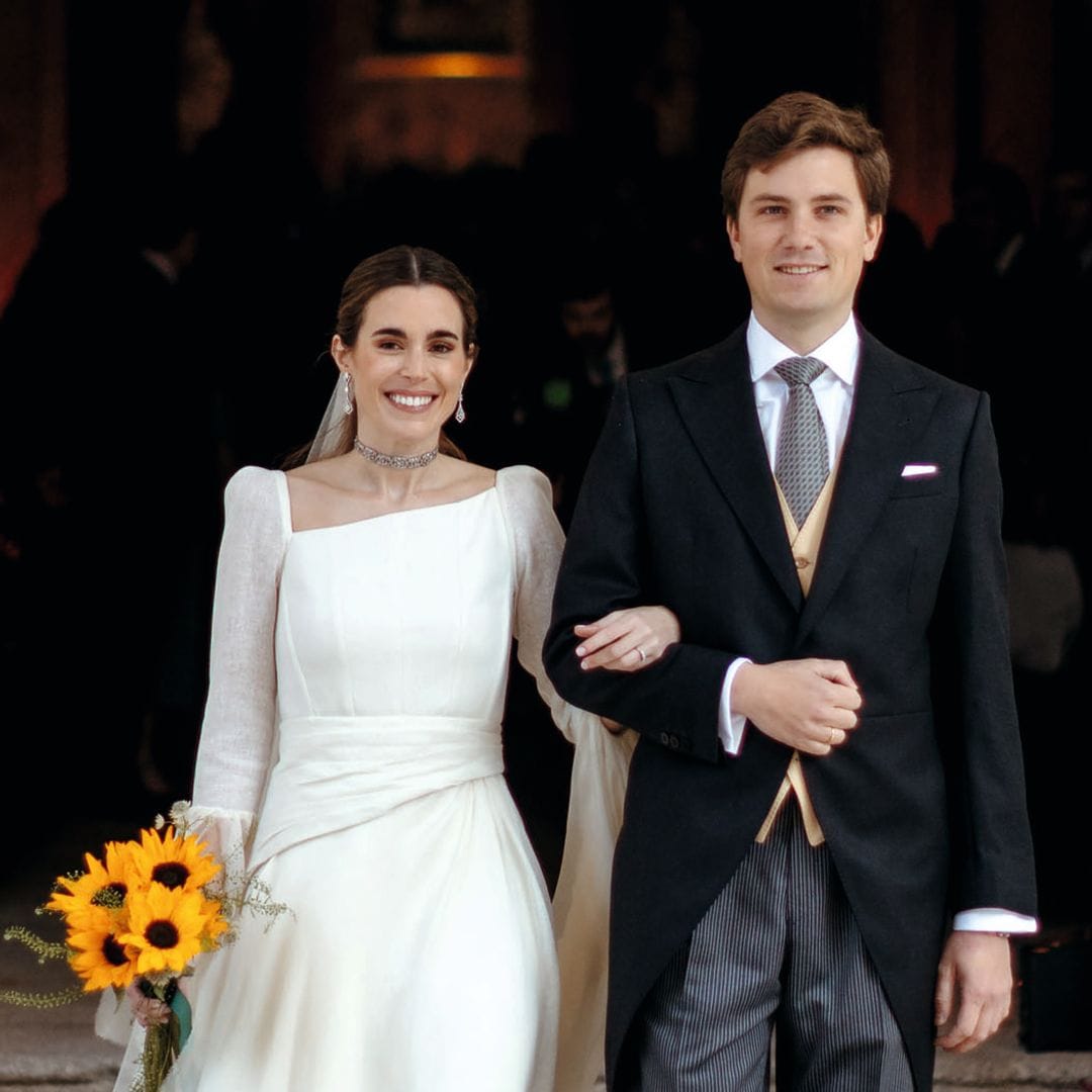 Entramos en la romántica boda de las familias Denitoz de Borbón-Dos Sicilias y Elorduy Tourné: las fotos no vistas