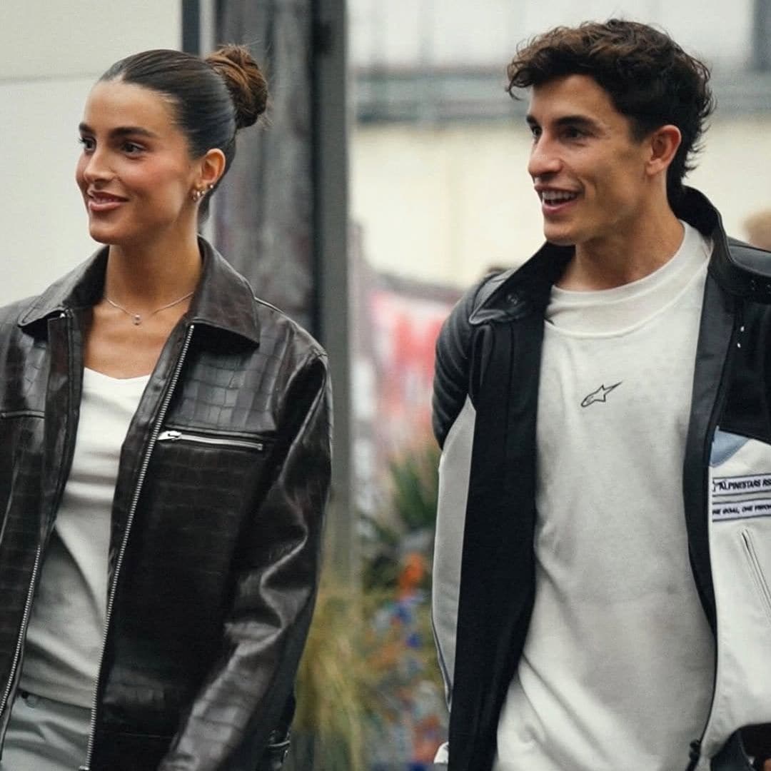 Gemma Pinto y Marc Márquez