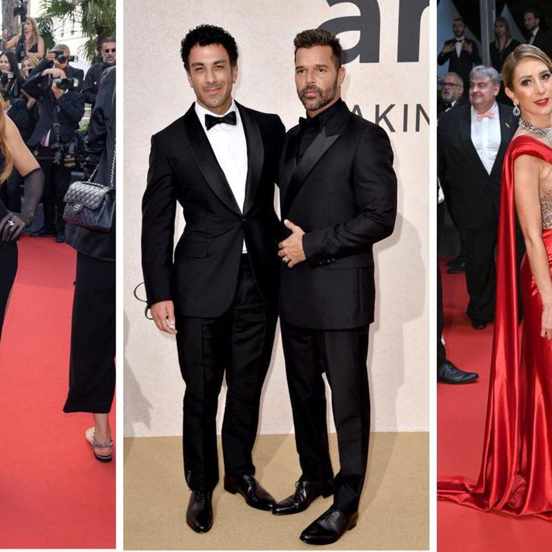 Shakira, Ricky Martin, Geraldine Bazán y más latinos que brillan en Cannes