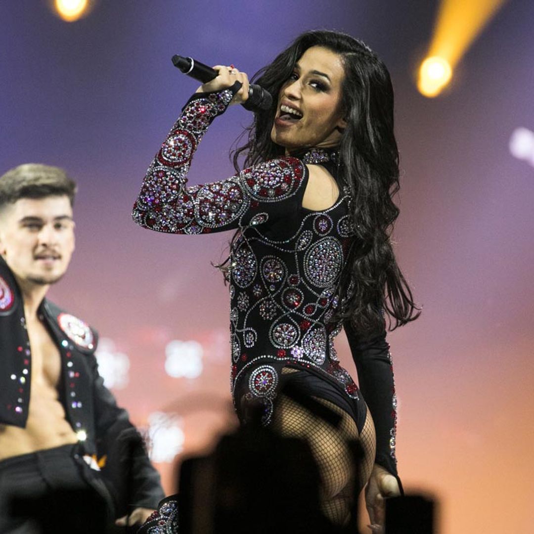Fuego, juego de luces y pasión española: los ingredientes ganadores de la coreografía de Chanel en Eurovisión