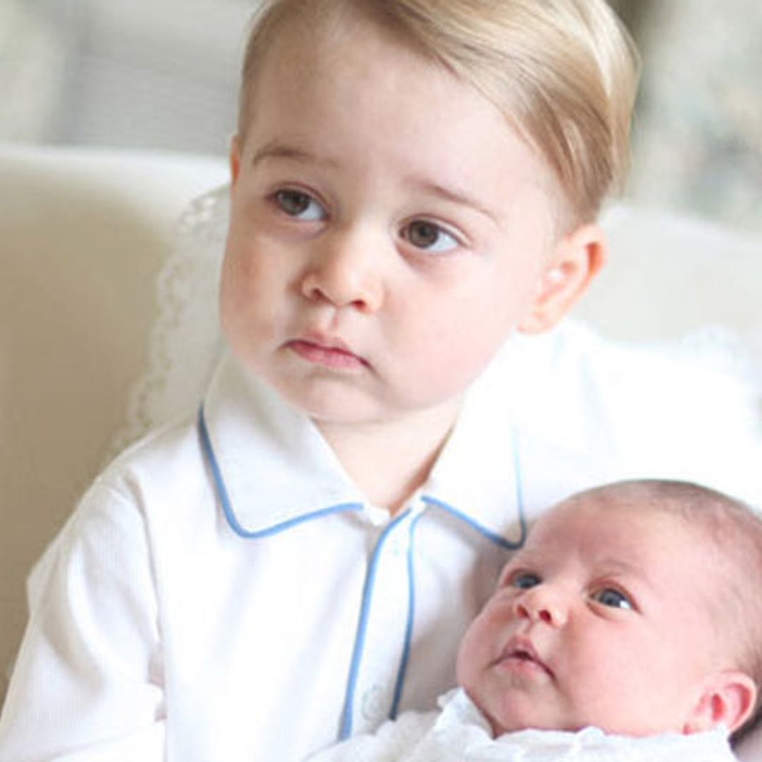 Así espera el príncipe George la visita de Papá Noel
