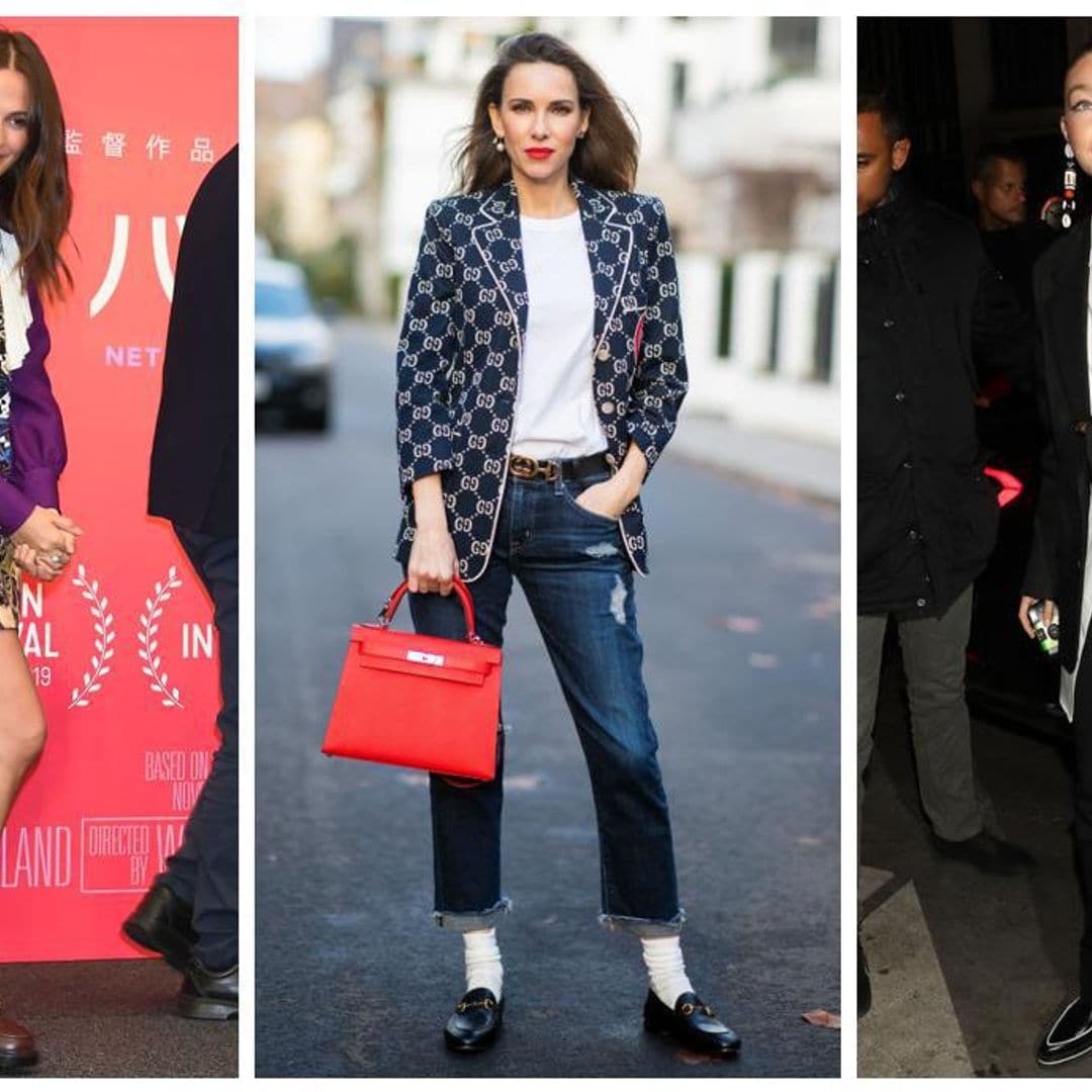 Los mocasines son los nuevos flats y así los llevan las celebridades