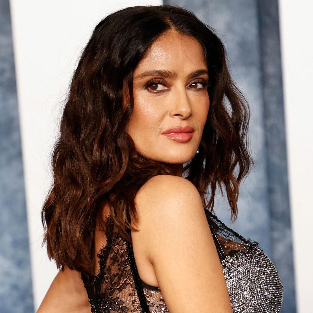 ¡Arriba los jarochos! Salma Hayek, emocionada con un chef mexicano en sus vacaciones