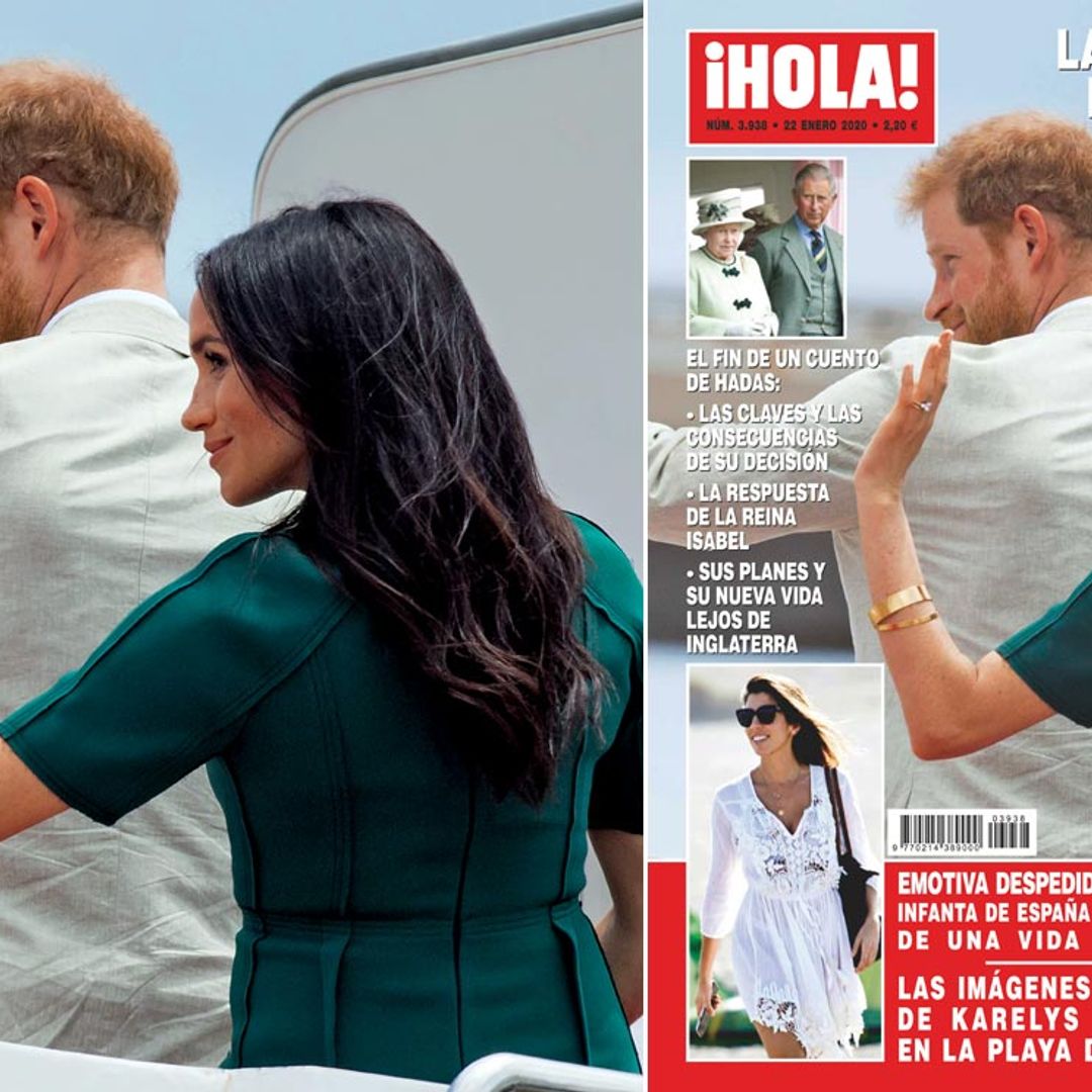 En ¡HOLA!, la guerra de la independencia de Harry y Meghan