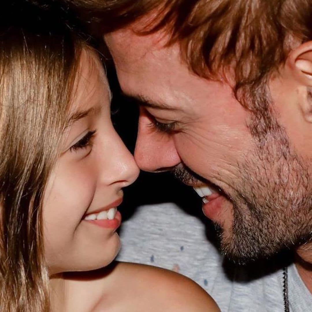 William Levy se divierte con la confusión en deportes de su hija