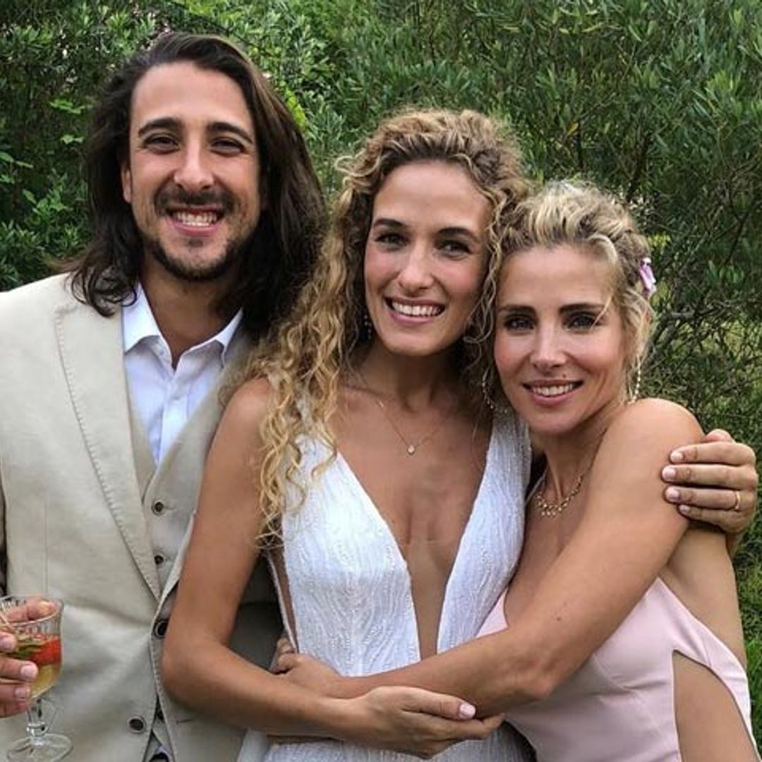 Elsa Pataky comparte una imagen de la boda de su hermano Cristian