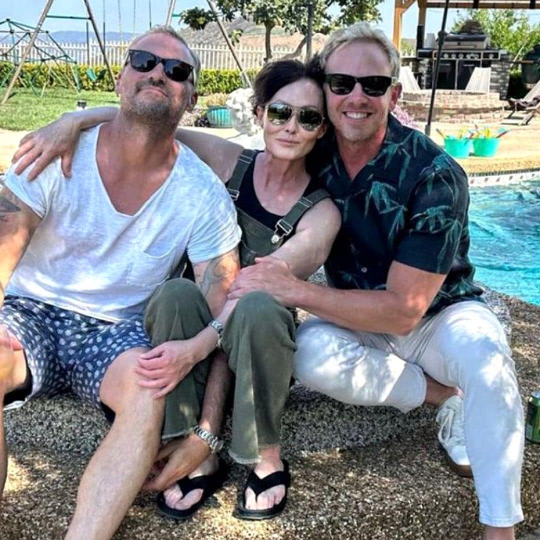 Shannen Doherty celebra el 50º cumpleaños del actor Brian Austin Green, su gran apoyo en su año más difícil