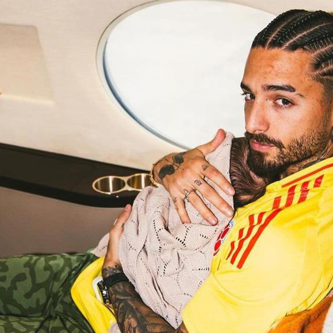 Baby Paris, hija de Maluma y Susana Gómez, en su lujoso viaje de familia en avión