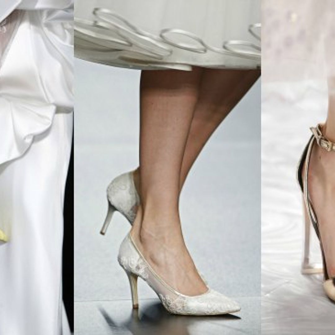 Ocho tendencias en zapatos de novia que no hay que perder de vista esta temporada