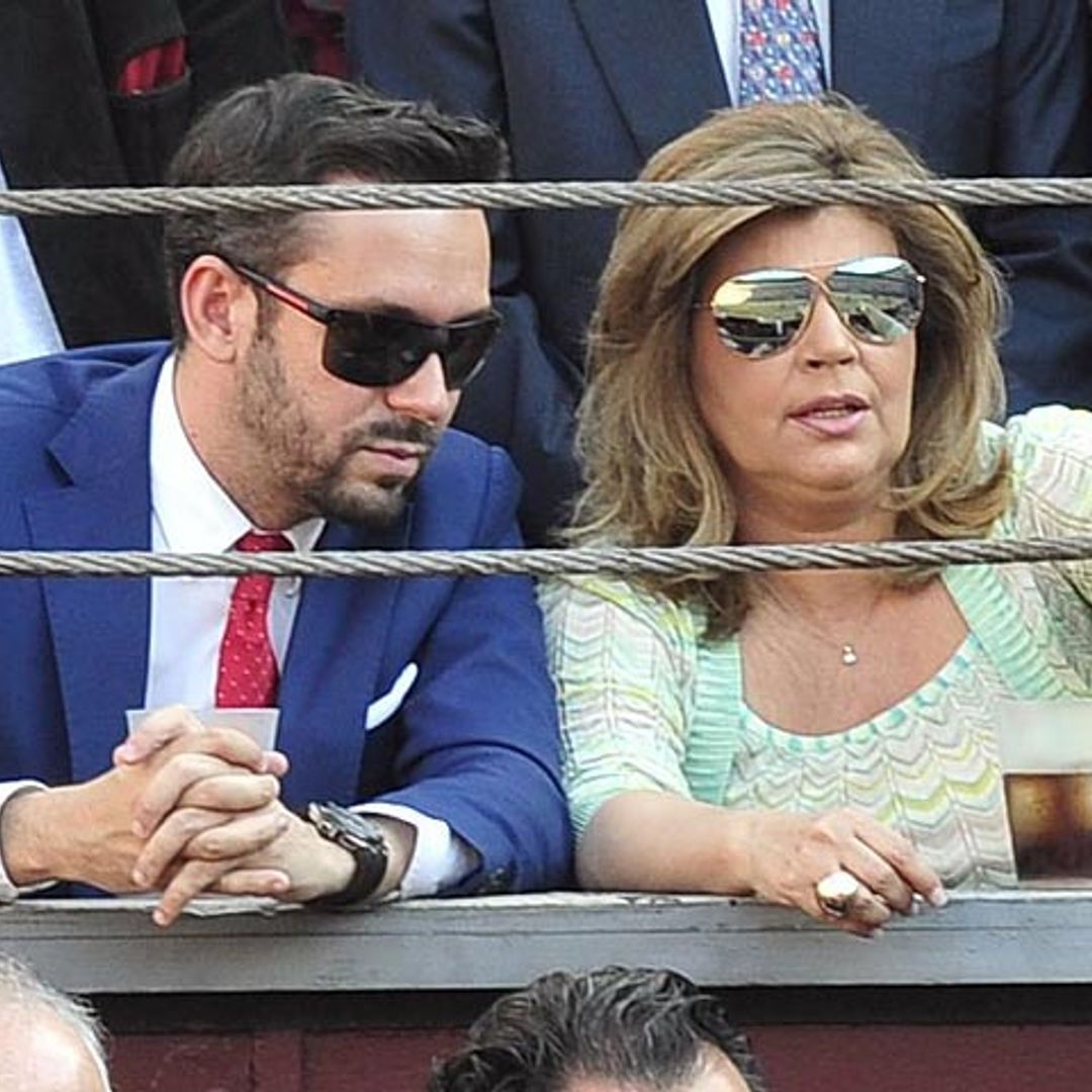 Terelu Campos, muy bien acompañada en los toros