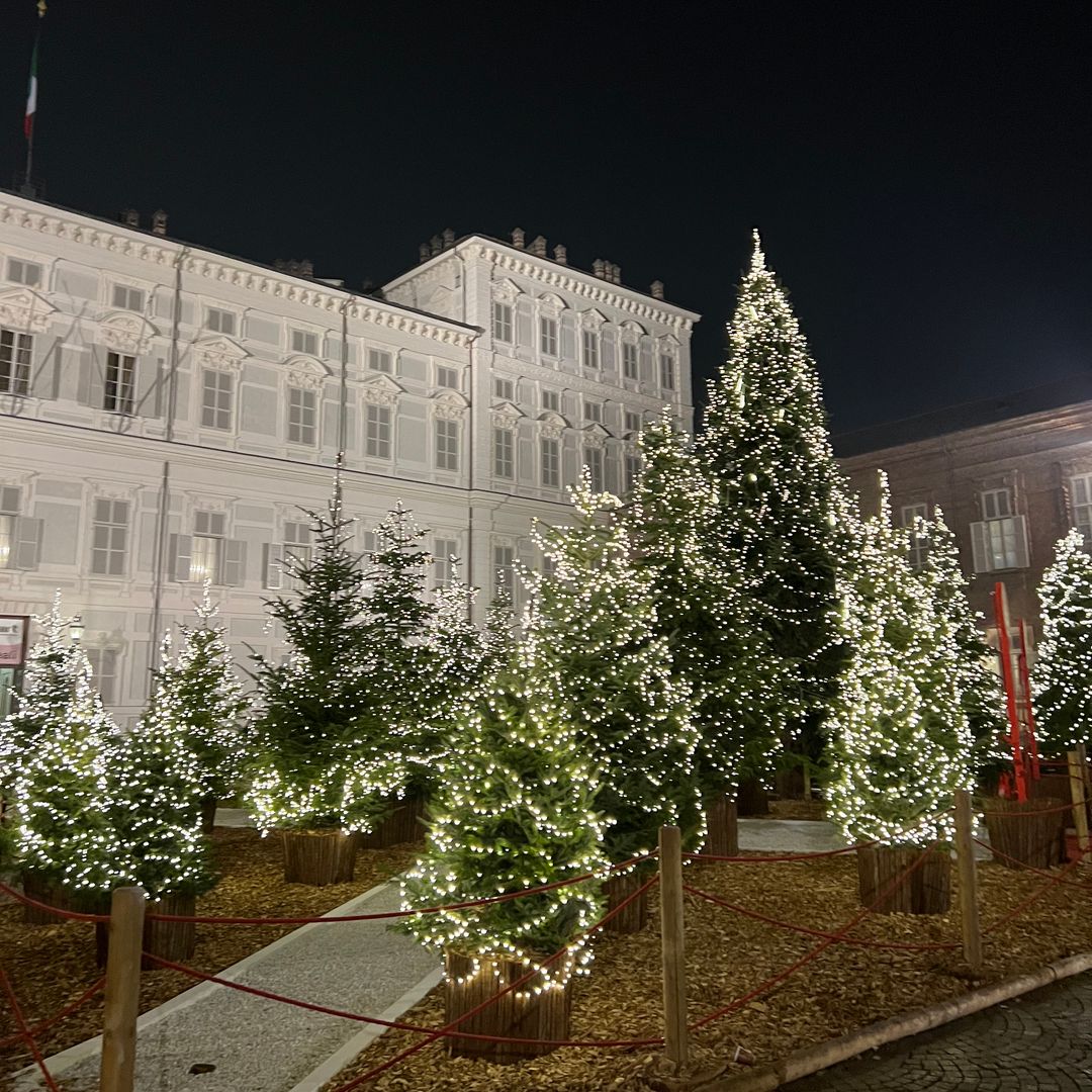 Decoración navideña de Turín, Italia
